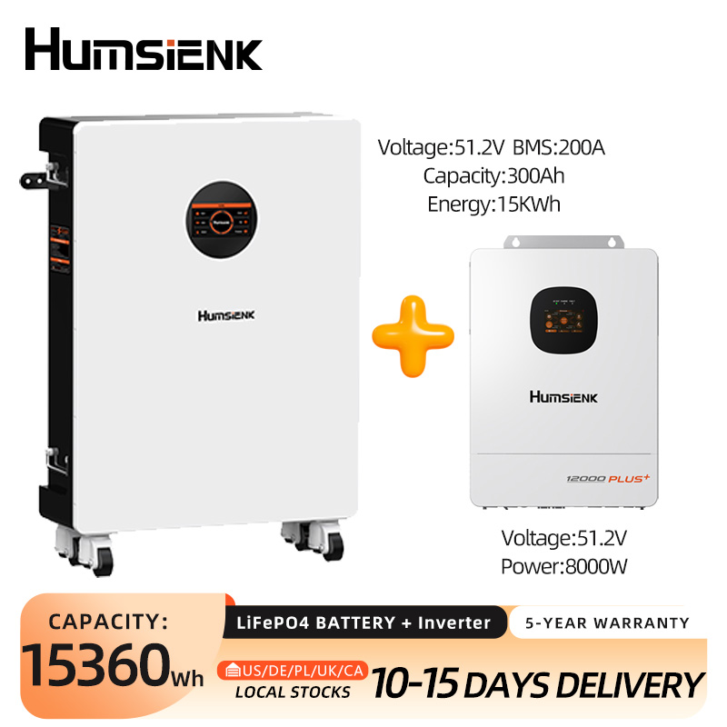 Humsienk 48V 300Ah LiFePO4 Blu - đánh giá và giá Mppt Hybrid Inverter 48V 8Kw 3 Phase
