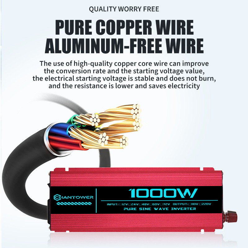 Pure Sine Wave Inverter DC 48V - đánh giá và giá Pure Sine Wave Inverter 5000W 48V 220V