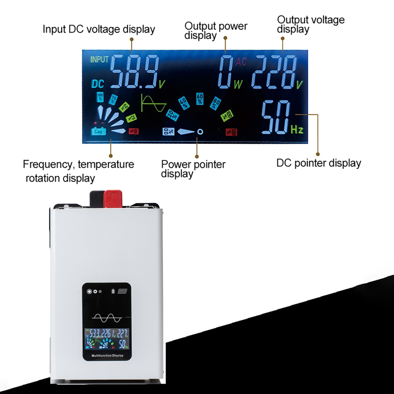 Inverter 12v 220v Pure Sine Wa - đánh giá và giá Pure Sine Wave Inverter 5000W 48V 220V