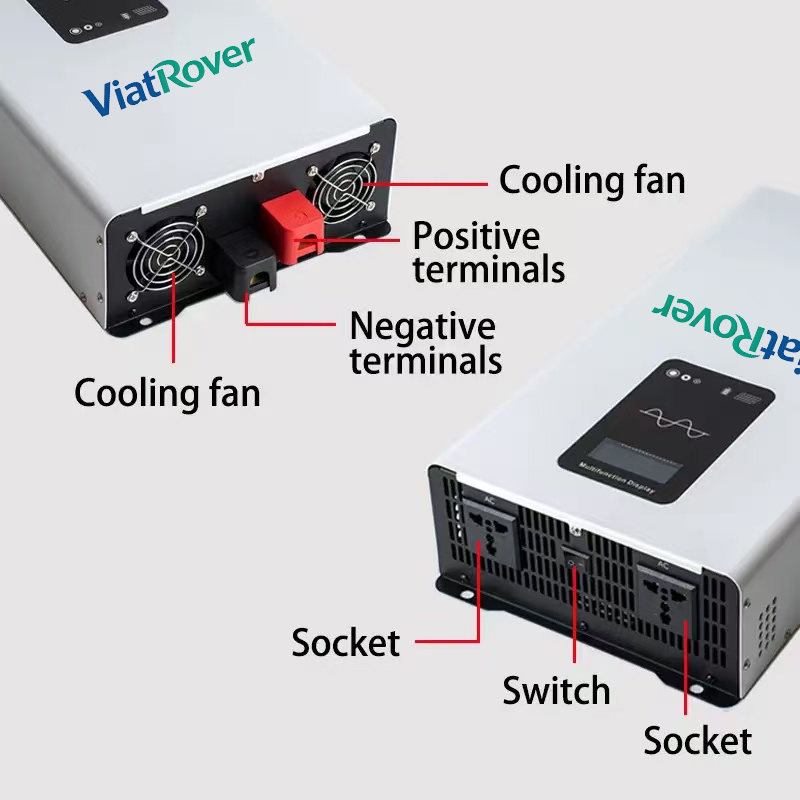 Pure Sine Wave Inverter 1600W  - đánh giá và giá Inverter Pure Sine Wave 60Hz 120V 3000W