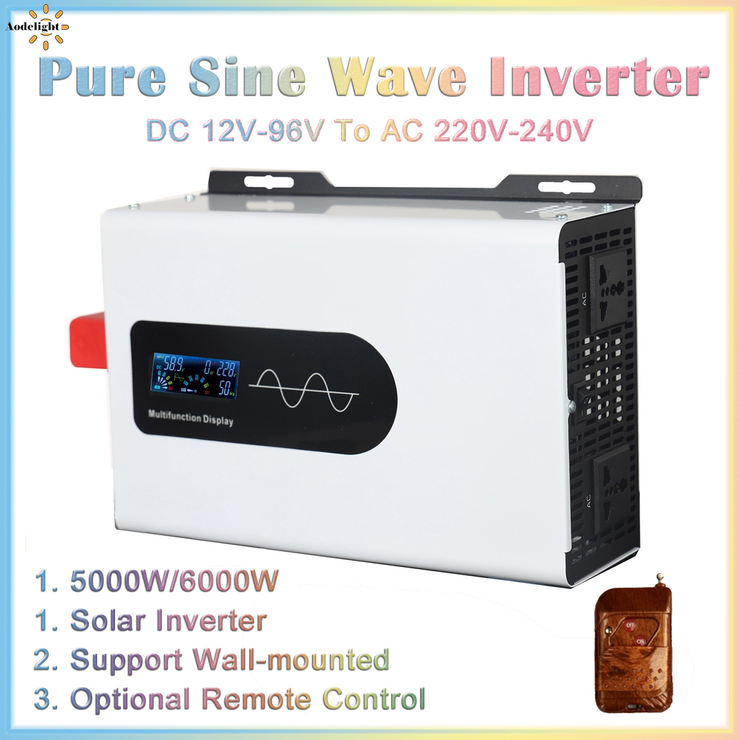 Pure Sine Wave Inverter 12v 22 - đánh giá và giá Pure Sine Wave Inverter 5000W 48V 220V