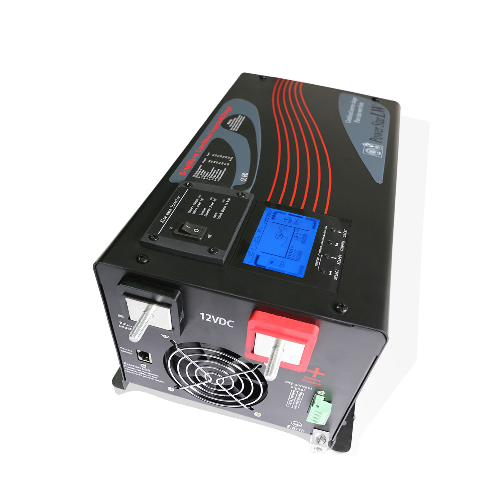 Power Supply Low Frequency Hyb - đánh giá và giá Off Grid Solar Inverter 48V 6000W