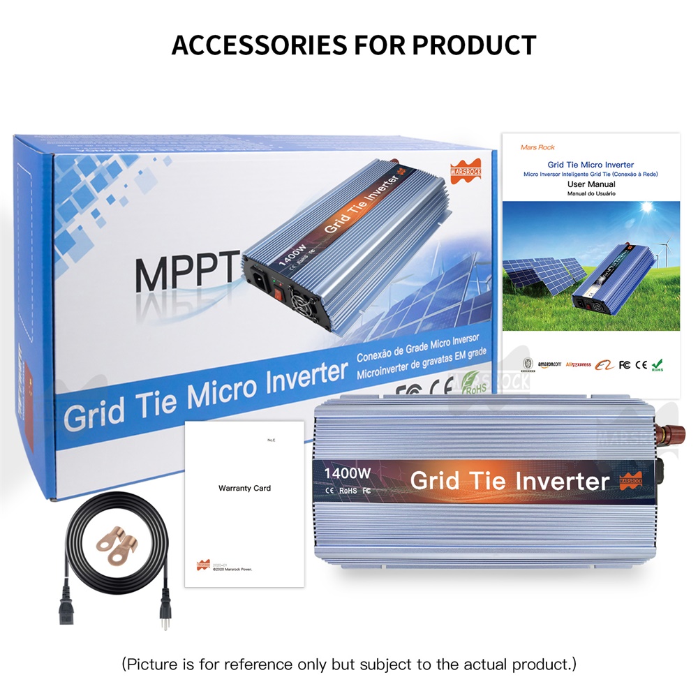 1000-1400W Grid Tie Micro Sola - đánh giá và giá Micro Inverter 1400W Solar Grid Tie