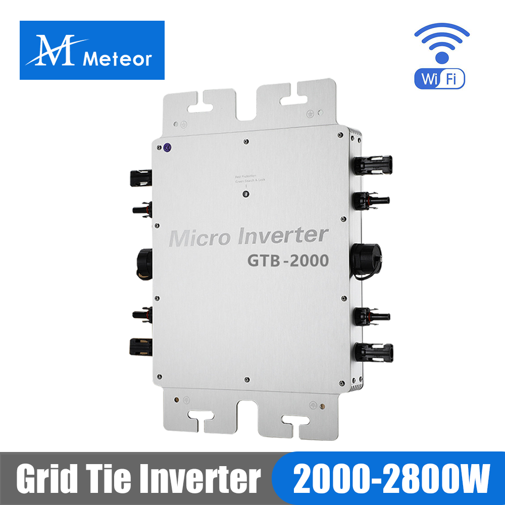 2000W 2400W 2800W Micro Invert - đánh giá và giá Grid Tie Inverter Limiter 2000W
