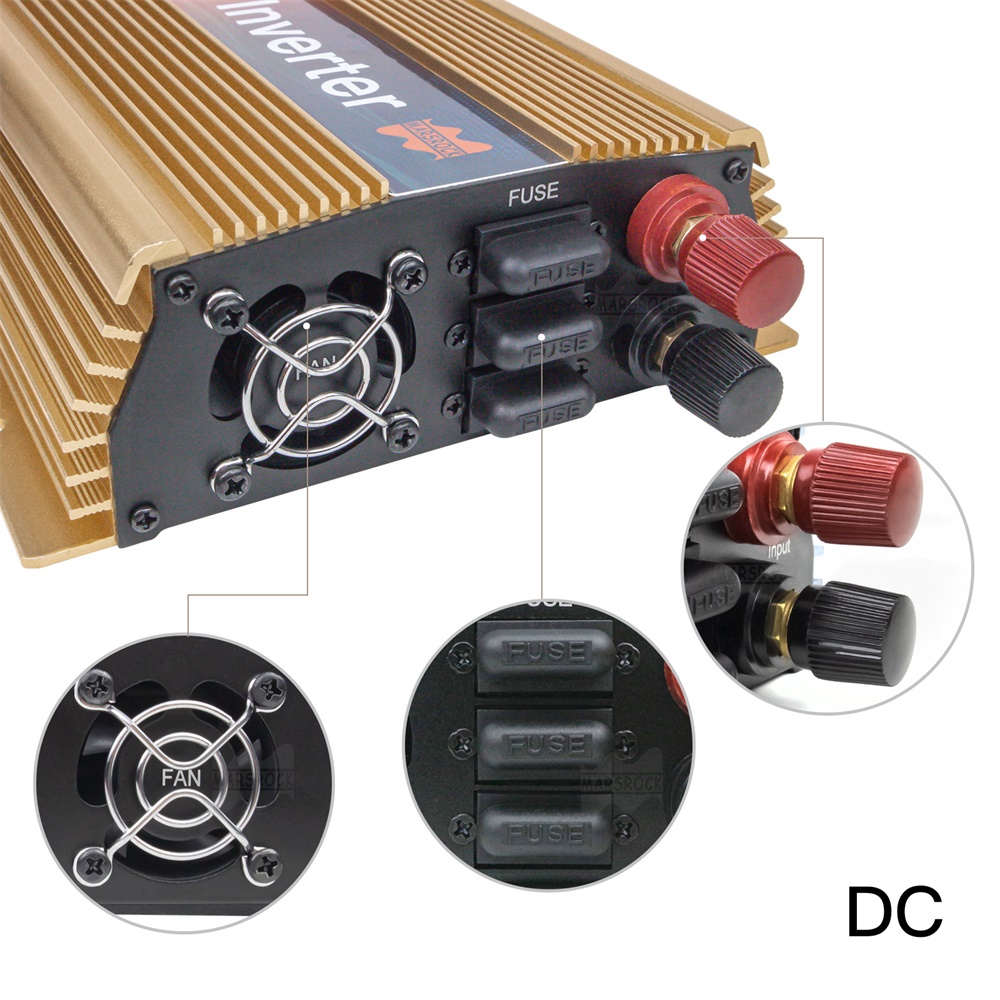 Sao Hỏa Đá 1400W 10.5 - 50V DC - đánh giá và giá Micro Inverter 1400W Solar Grid Tie