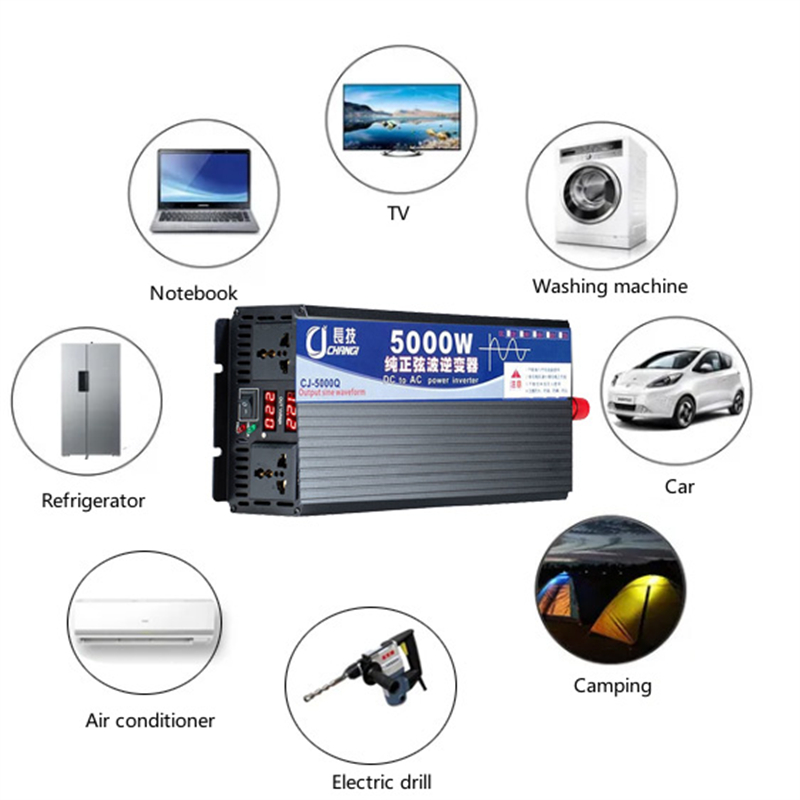 4000W/5000W/5500W/3000W Pure S - đánh giá và giá Inverter Pure Sine Wave 60Hz 120V 3000W