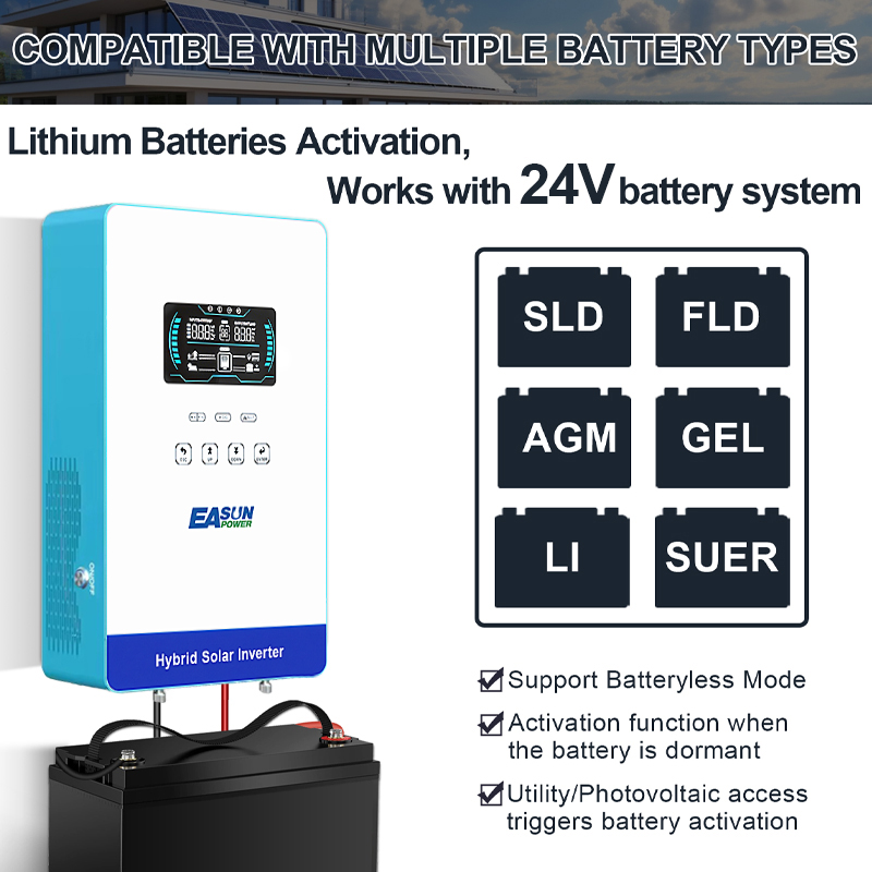 EASUN POWER 4000W Solar Invert - đánh giá và giá Grid Tie Inverter Limiter 2000W