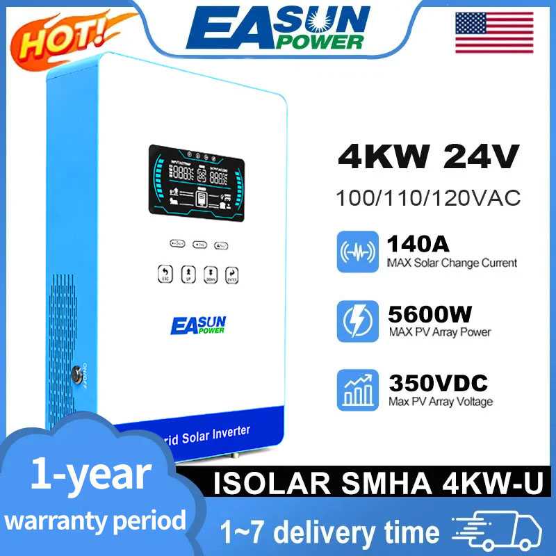 EASUN POWER 4000W 110V Off Gri - đánh giá và giá Grid Tie Inverter Limiter 2000W