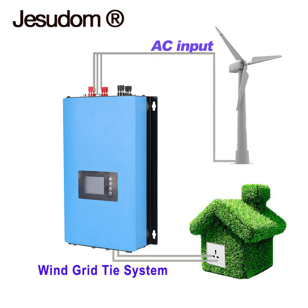 Jesudom Wind 2000W on Grid Inv - đánh giá và giá Grid Tie Inverter Limiter 2000W