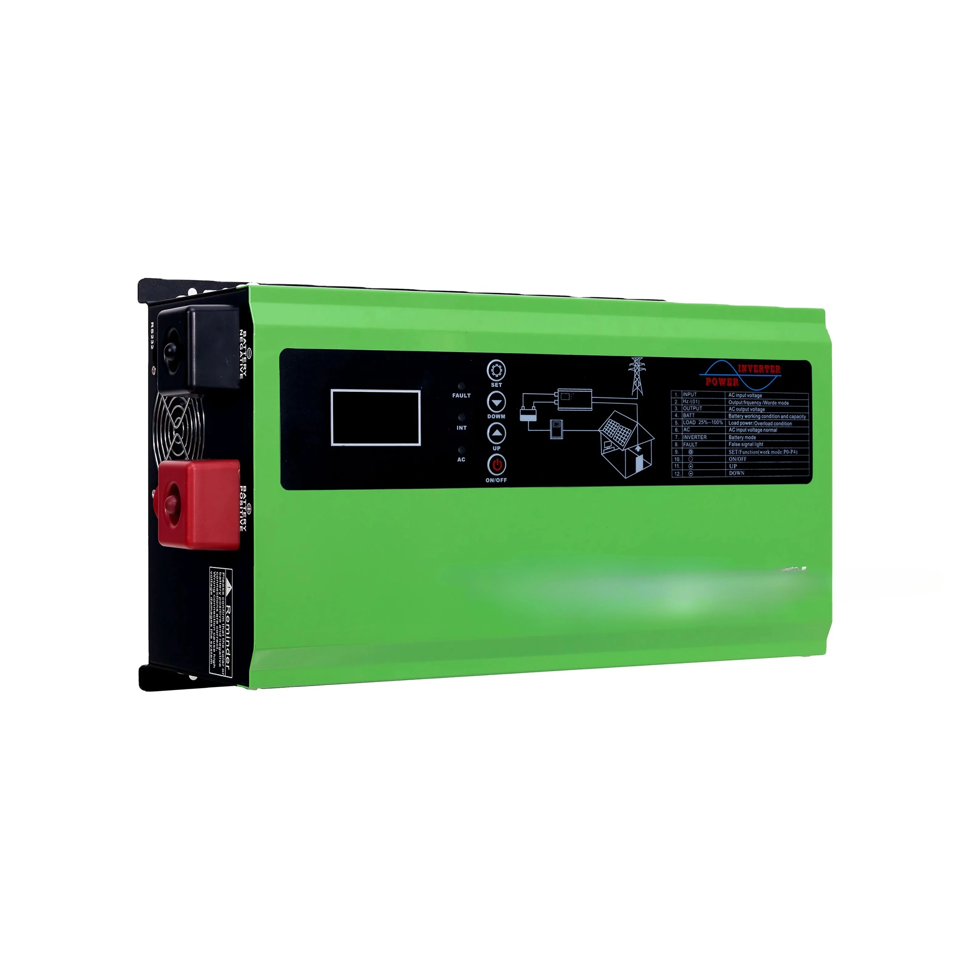 Solar Inverters & Converters H - đánh giá và giá Off Grid Solar Inverter 48V 6000W